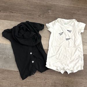 Kate Quinn 6-12mo rompers